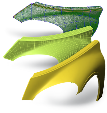 PolyWorks Modeler Surface Modeling