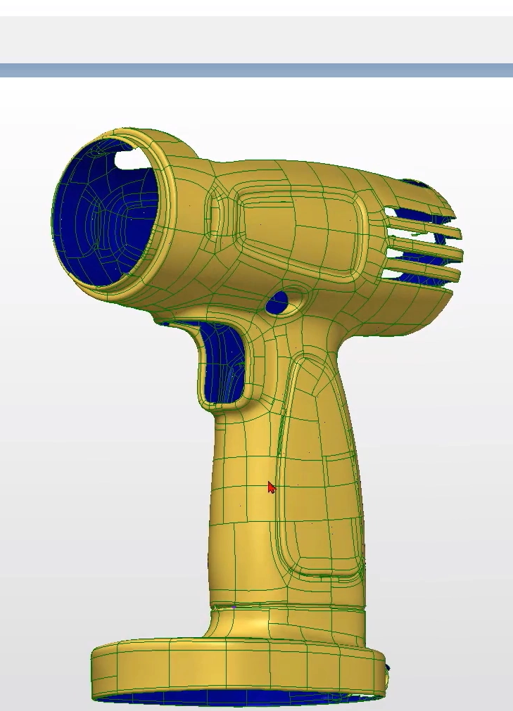 captura de pantalla de PolyWorks Modeler