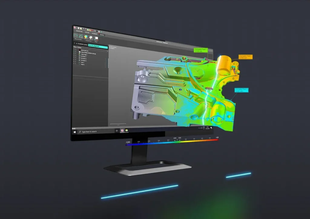 Kreon Zenith Comparar CAD contra pieza fisica Kreon Zenith Comparar CAD contra pieza fisica